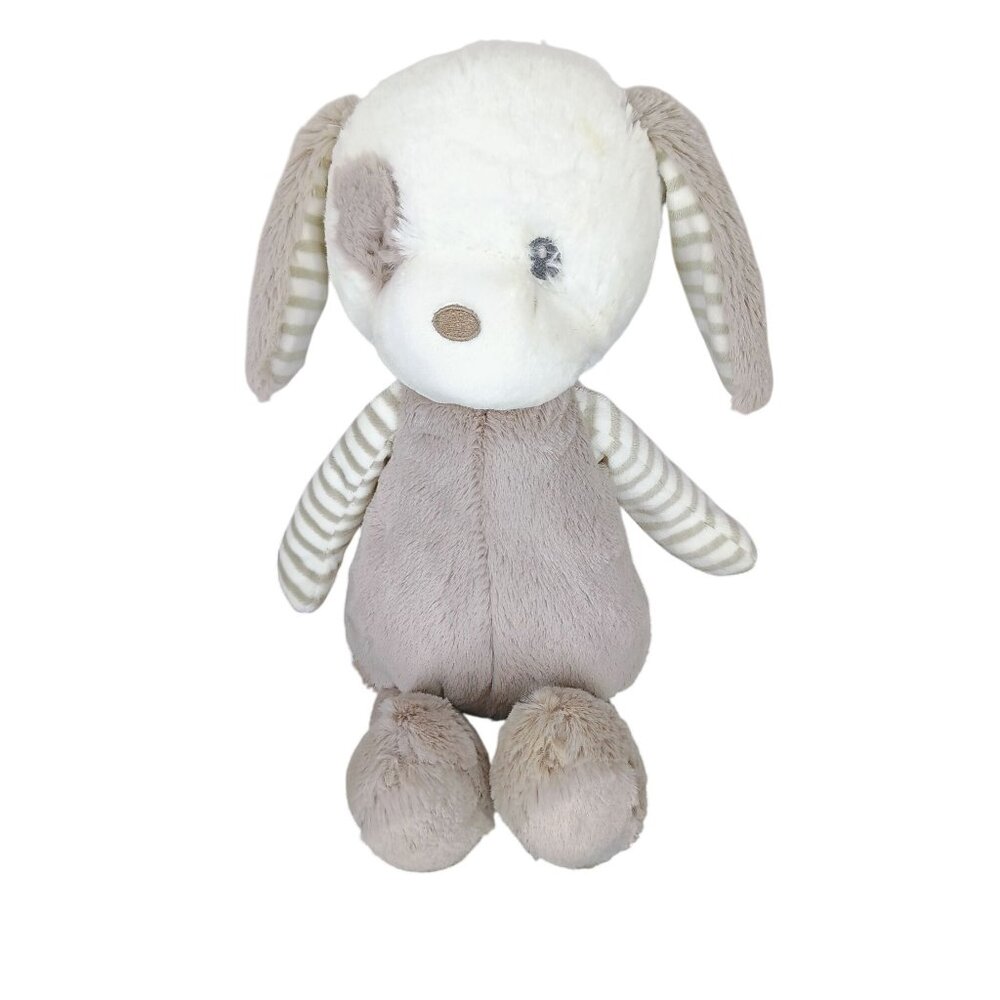 ebba Large Grayson Lil' Stripeez Playful Baby‎ Stuffed Animal Gray 13"